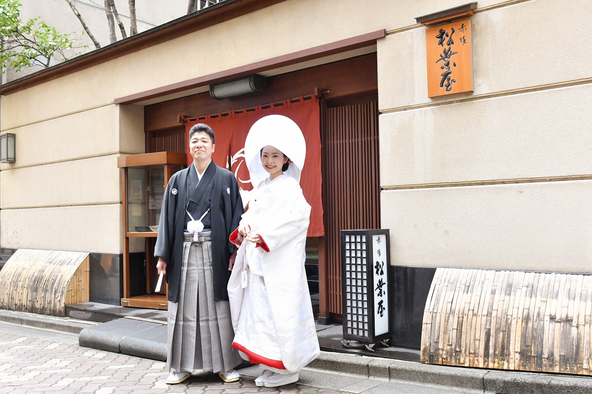 富士山と和 赤坂氷川神社 赤坂 松葉屋 結婚式口コミサイト 結婚式場お下見ナビ